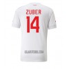 Camisola Suíça Steven Zuber 14 Homen Equipamento 2ª Mundial 2022