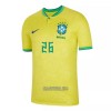 Camisola Brasil RODRYGO 26 Homen Equipamento 1ª Mundial 2022