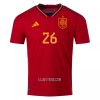 Camisola Espanha PEDRI 26 Homen Equipamento 1ª Mundial 2022