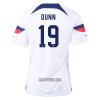 Camisola Estados Unidos DUNN 19 Mulher Equipamento 1ª Mundial 2022