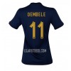 Camisola França Ousmane Dembele 11 Mulher Equipamento 1ª Mundial 2022