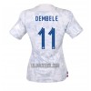 Camisola França Ousmane Dembele 11 Mulher Equipamento 2ª Mundial 2022