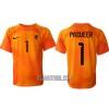 Camisola Guarda-Redes Holanda Remko Pasveer 1 Homen Equipamento 2ª Mundial 2022