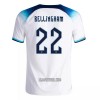 Camisola Inglaterra BELLINGHAM 22 Homen Equipamento 1ª Mundial 2022