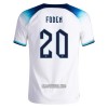 Camisola Inglaterra FODEN 20 Homen Equipamento 1ª Mundial 2022