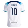 Camisola Inglaterra STERLING 10 Homen Equipamento 1ª Mundial 2022