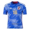 Camisola Japão MINAMINO 10 Homen Equipamento 1ª Mundial 2022