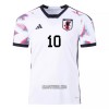 Camisola Japão MINAMINO 10 Homen Equipamento 2ª Mundial 2022