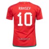 Camisola País de Gales RAMSEY 10 Homen Equipamento 1ª Mundial 2022