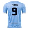 Camisola Uruguai L. SUAREZ 9 Homen Equipamento 1ª Mundial 2022