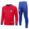 Atlético Madrid Homen Sweat de Treino Conjunto 22/23 Vermelha