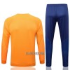 Barcelona Homen Sweat de Treino Conjunto 22/23 Laranja