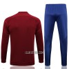 Barcelona Homen Sweat de Treino Conjunto 22/23 Vermelha