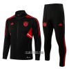 Bayern de Munique Homen Sweat de Treino Conjunto 22/23 Preto Vermelho