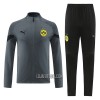 Borussia Dortmund Homen Casaco de Treino Conjunto 22/23 Cinza