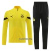 Borussia Dortmund Homen Sweat de Treino Conjunto 22/23 Amarela