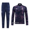 Juventus Royal Homen Sweat de Treino Quarto-Zíper 22/23 Azul