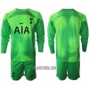 Camisola + Calções Guarda-Redes Tottenham Hotspur Criança Manga Comprida 22/23 Verde