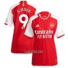 Camisola Arsenal G. Jesus 9 Mulher Equipamento 1ª 23/24