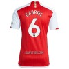 Camisola Arsenal Gabriel 6 Homen Equipamento 1ª 23/24