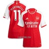 Camisola Arsenal Martinelli 11 Mulher Equipamento 1ª 23/24