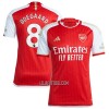 Camisola Arsenal Odegaard 8 Homen Equipamento 1ª 23/24