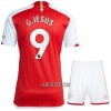 Camisola + Calções Arsenal G. Jesus 9 Criança Equipamento 1ª 23/24