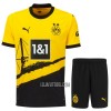 Camisola + Calções Borussia Dortmund Criança Equipamento 1ª 23/24