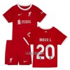 Camisola + Calções Liverpool Diogo J 20 Criança Equipamento 1ª 23/24