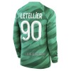 Camisola Guarda-Redes Paris Saint-Germain Letellier 90 Manga Comprida Homen Equipamento 1ª 23/24