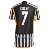 Camisola Juventus Chiesa 7 Homen Equipamento 1ª 23/24