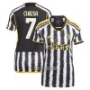 Camisola Juventus Chiesa 7 Mulher Equipamento 1ª 23/24