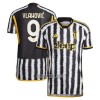 Camisola Juventus Vlahovic 9 Homen Equipamento 1ª 23/24