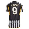 Camisola Juventus Vlahovic 9 Homen Equipamento 1ª 23/24