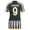 Camisola Juventus Vlahovic 9 Mulher Equipamento 1ª 23/24