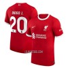 Camisola Liverpool Diogo J 20 Homen Equipamento 1ª 23/24