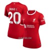 Camisola Liverpool Diogo J 20 Mulher Equipamento 1ª 23/24