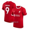 Camisola Liverpool Firmino 9 Homen Equipamento 1ª 23/24