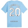 Camisola Manchester City Bernardo 20 Homen Equipamento 1ª 23/24