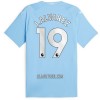 Camisola Manchester City J. Alvarez 19 Homen Equipamento 1ª 23/24