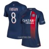 Camisola Paris Saint-Germain Fabian 8 Mulher Equipamento 1ª 23/24