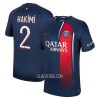 Camisola Paris Saint-Germain Hakimi 2 Homen Equipamento 1ª 23/24