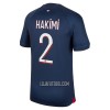 Camisola Paris Saint-Germain Hakimi 2 Homen Equipamento 1ª 23/24