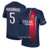 Camisola Paris Saint-Germain Marquinhos 5 Homen Equipamento 1ª 23/24