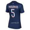 Camisola Paris Saint-Germain Marquinhos 5 Mulher Equipamento 1ª 23/24