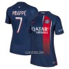 Camisola Paris Saint-Germain Mbappé 7 Mulher Equipamento 1ª 23/24