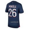 Camisola Paris Saint-Germain Mukiele 26 Homen Equipamento 1ª 23/24