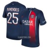 Camisola Paris Saint-Germain N.Mendes 25 Homen Equipamento 1ª 23/24