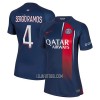 Camisola Paris Saint-Germain Sergio Ramos 4 Mulher Equipamento 1ª 23/24