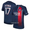 Camisola Paris Saint-Germain Vitinha 17 Homen Equipamento 1ª 23/24